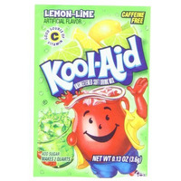 Kool Aid Lemon Lime Drink Mix 0.13 Ounce (Pack Of 48)