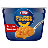 Kraft Easy Mac Triple Cheese Microwavable Cup (2.05 Oz Cups, Pack Of 10)