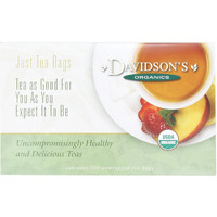 Davidson's Organics, Coconut Vanilla, 100-Count Unwrapped Tea Bags