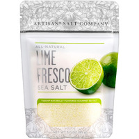 Artisan Salt Company Fusion Naturally Flavored Lime Fresco Sea Salt, Zip-Top Pouch, 3 Ounce