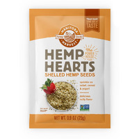 Manitoba Harvest Hemp Seeds, 10G Plant Based Protein And 12G Omega 3 & 6 Per Serving | For Smoothies, Yogurt & Salad | Non-Gmo, Vegan, Keto, Paleo, Gluten Free, 0.9Oz (Pack Of 12)