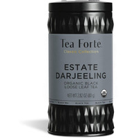 Tea Forte Loose Tea Canister, Black Tea, Makes 35-50 Cups (Estate Darjeeling)
