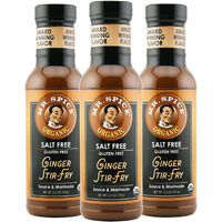 Mr. Spice Organic - Salt Free Sauce (Ginger Stir Fry, 3-Pack)
