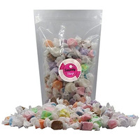 Gourmet Soft And Chewy Salt Water Taffy Candies - Individually Wrapped - Bulk Bags (Assorted Flavors, 3 Pound (Pack Of 1))
