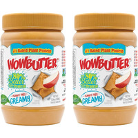 Wowbutter Natural Peanut Free Creamy 1.1Lb Jars, 1 Count, (Pack Of 2)