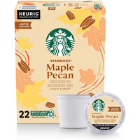 Starbucks Coffee K-Cup Pods, Maple Pecan, 22 Ct