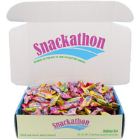 Hi Chew 12 Flavors, Bulk 330+ Pieces, 4 Pound (Strawberry, Mango, Green Apple, Grape, Pineapple, Kiwi, Dragon Fruit, Grapefruit, Lemon, Watermelon, Tropical Smoothie, And Pina Colada)