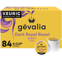Gevalia Dark Royal Roast Dark Roast K-Cup Coffee Pods (84 Ct Box)