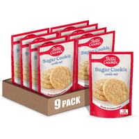 Betty Crocker Sugar Cookie Mix, Makes Twelve (12) 2-Inch Cookies, 6.25 Oz. (Pack Of 9)