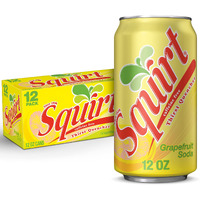 Squirt Citrus Soda, 12 Fl Oz Cans (Pack Of 12)