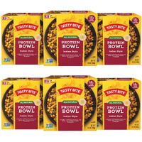 Tasty Bite Indian Protein Bowl, 8.8 Ounce, Pack Of 6, Ready To Eat, Microwaveable, Vegan, 12 Grams Plant Protein