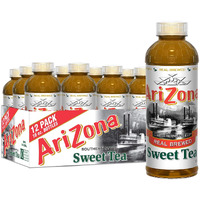 Arizona Sweet Tea - Southern Style Premium Brewed Tea, 16 Fl Oz (Pack Of 12)