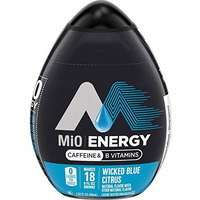 Mio Energy Liquid Water Enhancer, Wicked Blue Citrus, 1.62 Oz (Pack Of 24)