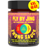 Flybyjing Xl Spicy Sweet Chili Sauce - Perfect For Noodles, Meats, Veggies, And Dumplings - All-Natural And Vegan Zhong Sauce, Use As Marinade And Glaze, 6Oz (Pack Of 1)