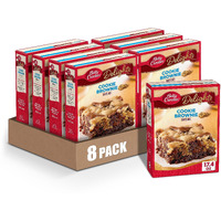 Betty Crocker Delights Cookie Brownie Bar Mix, 17.4 Oz. (Pack Of 8)