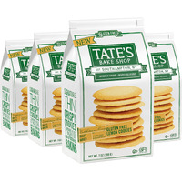 Tate's Bake Shop Gluten Free Lemon Cookies, Gluten Free Cookies, 4 - 7 Oz Bags