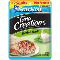 Starkist Tuna Creations Herb & Garlic, 2.6 Oz, Pack Of 12