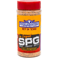 Sucklebusters Salt Pepper Garlic Spg Bbq Rub & Seasoning: Best Bbq Rub For Grilling & Smoking Meat, Poultry, Pork, Fish And Vegetables, Gluten-Free, No Msg Shaker (14.5Oz)