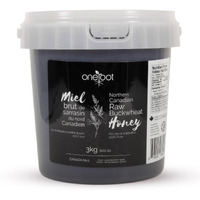Oneroot Raw Buckwheat Honey - 3Kg / 6.6Lb, Unheated, Unfiltered And Unprocessed Natural Dark Honey, Rich In Antioxidants Pure Buckwheat Honey