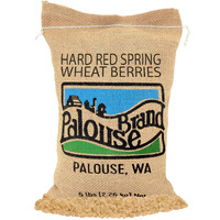 Hard Red Spring Wheat Berries | 5 Lbs | 100% Non-Irradiated | Certified Kosher Parve | Usa Grown | Non-Gmo Project Verified
