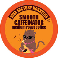 Java Factory Medium Roast Coffee Pods Compatible With K Cup Brewers Including 2.0, Smooth Caffeinator, 80 Count