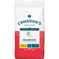Cameron's Coffee Highlander Grog Flavored Ground Coffee, Light Roast, 100% Arabica, 32-Ounce Bag, (Pack Of 1)