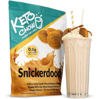 Keto Chow Snickerdoodle | Keto Meal Replacement Shake Powder | Nutritionally Complete Keto Food | Low Carb Keto Meals | Delicious Easy Meal Substitute Drink | Protein Rich You Choose The Fat| 21 Meal