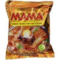 Mama Instant Noodle, Creamy Tom Yum Spicy Flavor, 3.17 Ounce (Pack Of 20)