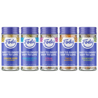 Fody Foods Variety Seasoning Pack, Flavorful Grilling Seasoning, Low Fodmap Certified, Sensitive Recipe, Gut & Ibs Friendly, Pack Of 5