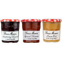 Bonne Maman Baking Variety Pack (Strawberry Preserves, Apricot Preserves And Lemon Curd), Pack Of 3