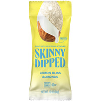 Skinnydipped Lemon Bliss Yogurt Covered Almonds, Healthy Snack, Plant Protein, Gluten Free, 1.2 Ounce (Pack Of 15)