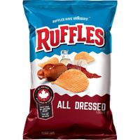 Ruffles All Dressed Ridged Potato Chips, 8.5 Ounce