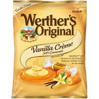 Werther's Original Soft Vanilla Crme Caramel Candy, 2.22 Ounce (Pack Of 12)