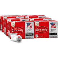 Community Coffee American Classic 72 Count Coffee Pods, Medium Roast, Compatible With Keurig 2.0 K-Cup Brewers, 12 Count (Pack Of 6)