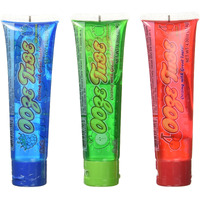 Kidsmania Ooze Tube Oozing Taste Blue Raspberry/Cherry/Green Apple, 4 Ounce (Pack Of 12)