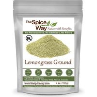 The Spice Way Lemongrass Powder - (4 Oz) Freshly Ground Dried Herb. Used For Cooking And Tea.