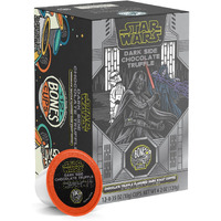 Bones Coffee Company Flavored Coffee Bones Cups Dark Side Chocolate Truffle Flavored Pods | 12Ct Single-Serve Coffee Pods Star Wars Inspired Coffee