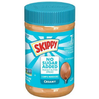 Skippy No Sugar Added Peanut Butter Spread 16Oz (2)