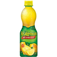 Realemon 100% Lemon Juice From Concentrate, 15-Ounce Squeeze Bottles (Pack Of 6)