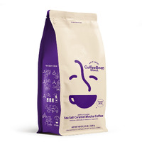 Coffee Bean Direct Sea Salt Caramel Mocha Flavored, Whole Bean Coffee, 2.5-Pound Bag