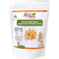 Anna And Sarah Unsulphured Crystallized Ginger Chunks In Resealable Bag, 3 Lbs