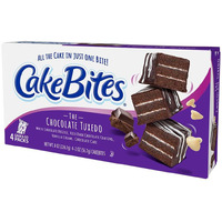 The Original Cakebites By Cookies United, Grab-And-Go Bite-Sized Snack (Chocolate Tuxedo, 2 Ounce (Pack Of 4)