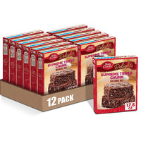 Betty Crocker Delights Triple Chunk Supreme Brownie Mix, 17.8 Oz (Pack Of 12)