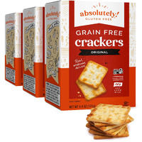 Absolutely Gluten Free Original Crackers, 4.4 Ounce (Pack Of 3)