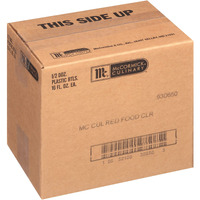 Mccormick Culinary Red Food Coloring, 16 Fl Oz (Pack Of 6) - Six 16 Fluid Ounce Bottles Of Red Food Coloring Liquid For Adding Rich Color To Cakes, Cookies, Icings, And More