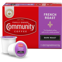 Community Coffee French Roast 36 Count Coffee Pods, Extra Dark Roast, Compatible With Keurig 2.0 K-Cup Brewers, 12 Count (Pack Of 3)