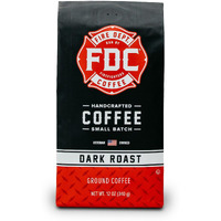 Fire Department Coffee - Gives Back To Firefighters - Bold & Smooth Dark Roast Ground Coffee - Roasted In The Usa - Handcrafted With Premium Coffee Beans - Veteran Owned - 12 Oz