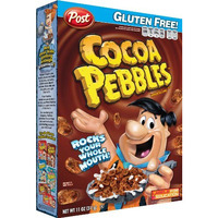Post Cocoa Pebbles Cereal, 11-Ounce Boxes (Pack Of 4)
