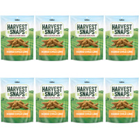 Harvest Snaps Veggie Chips (Mango Chile Lime Snack Crisps) | Powered By Plant Protein, Gluten Free, Non-Gmo Baked Vegetable Crisps | Made In Usa (8 Snack Packs)