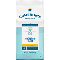 Cameron's Coffee Original Cold Brew Blend Coarse-Ground Coffee, Medium Roast, 100% Arabica, 12-Ounce Bag, (Pack Of 1)